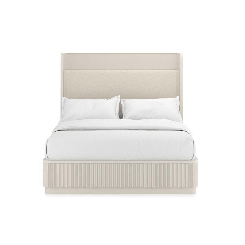 Fall In Love Upholstered Queen Wingback Bed