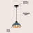 Mamani 1-Bulb 9.25" H Integrated LED Outdoor Pendant-667800134