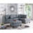 Upholstered L-Shaped Sectional Reversible-24748816