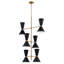 Lustre à niveaux 12 lumières Phix-2108379451