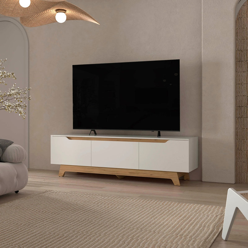 Meuble audio-vidéo avec 2 portes