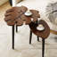 Ensemble de 2 tables gigognes Leaf