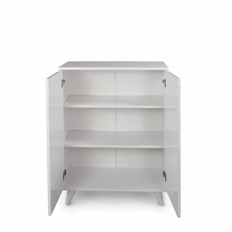 Armoire de rangement à chaussures en bois