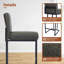 24" Bar Stools, Counter Height Bar Stools With Back-2052952033-2052952032