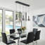 Luminaire suspendu linéaire Modella Island