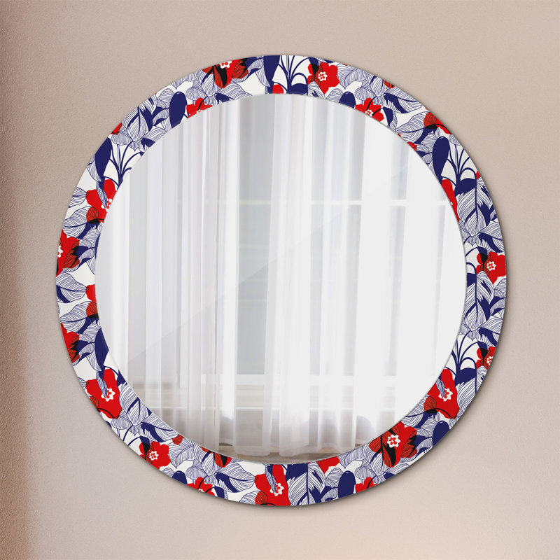 Huldar Glass Flat Wall Mirror