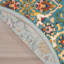 Tapis turquoise / ivoire / jaune Welaka-1723982610