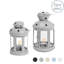 Nicola Spring - Metal Hanging Tealight Lanterns - 2 Sizes-50928762