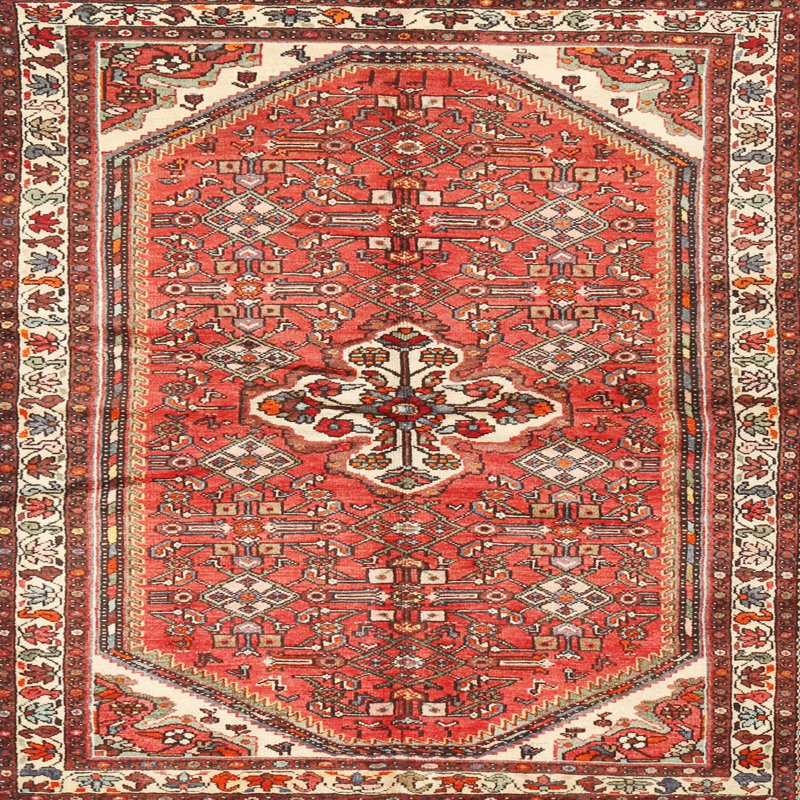Oriental Indoor Rug, Square 7'