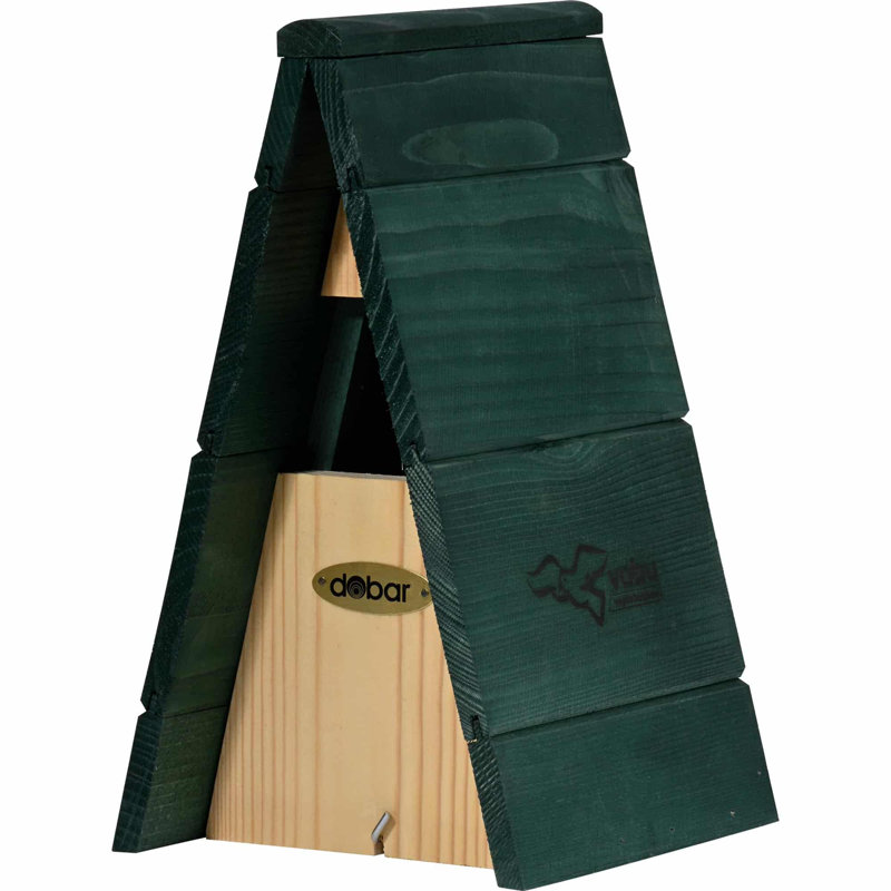 Lynette nesting box with a pointed roof for wren