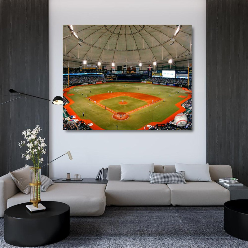 Tropicana Field, 36" H x 44" W