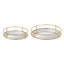 Rachelle Metal Tray (Set of 2)