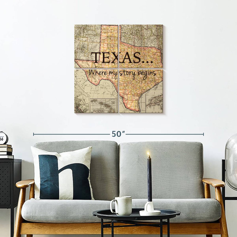 Tergel, Texas, My Story, H 26 po x l 26 po