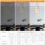 Luminaires modernes Alison en pierre de albâtre naturel pour îlot de cuisine-304347257-486968117