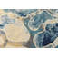 Tapis rond rond Ikat