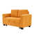 Velours côtelé orange sélectionné
