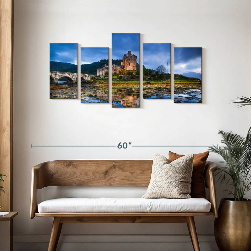 Château du Loch Duich, H 24 po x l 49 po