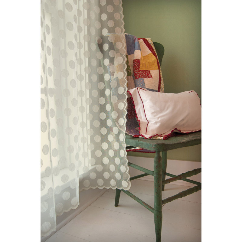 Sheer Curtain Single Panel, 42" W x 84" L
