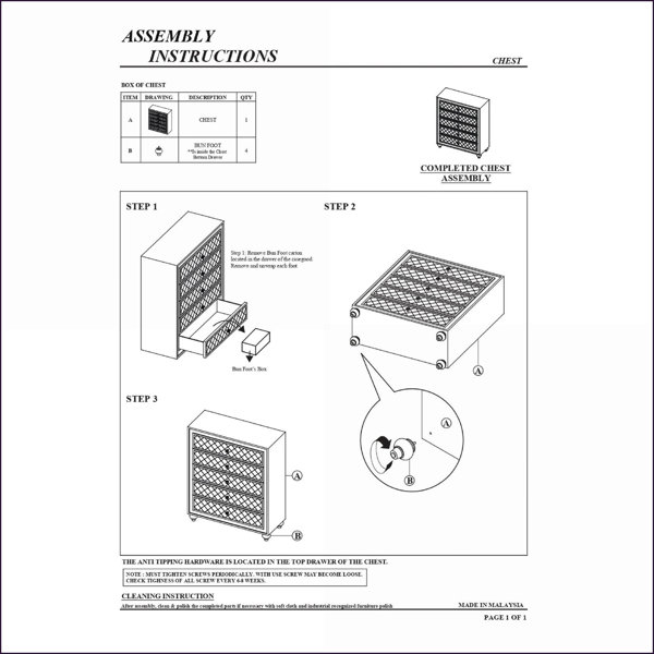 Dimensions du produit