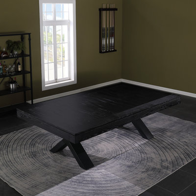 Table de billard en ardoise 8 pi Texas II avec pieds en acier