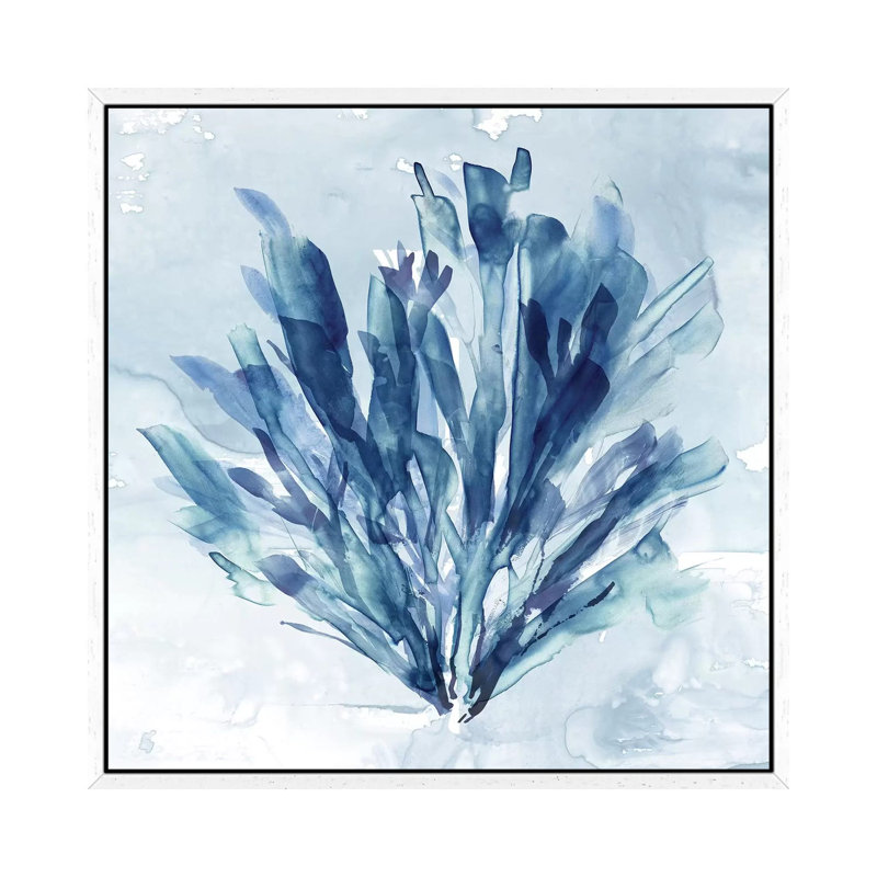 Coastal Coral I 1 Piece Painting on Canvas, 93.98 cm H x 93.98 cm W, White Framed