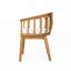 Fauteuil d'extérieur en bois d'acacia