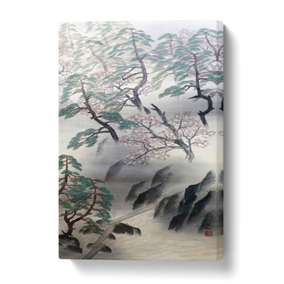 Spring Shower by Yokoyama Taikan - Wrapped Canvas Painting