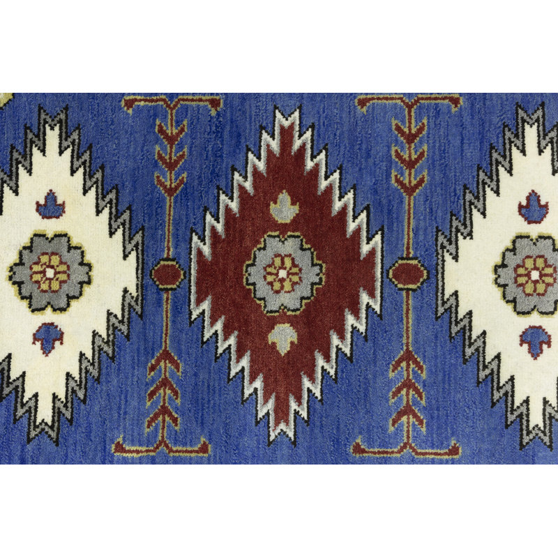 Tapis rectangulaire en laine 5 pi x 8 pi Karney