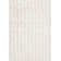 Wassily Collection Speckled Soft Pink Dots Indoor Cream Shag Area Rug