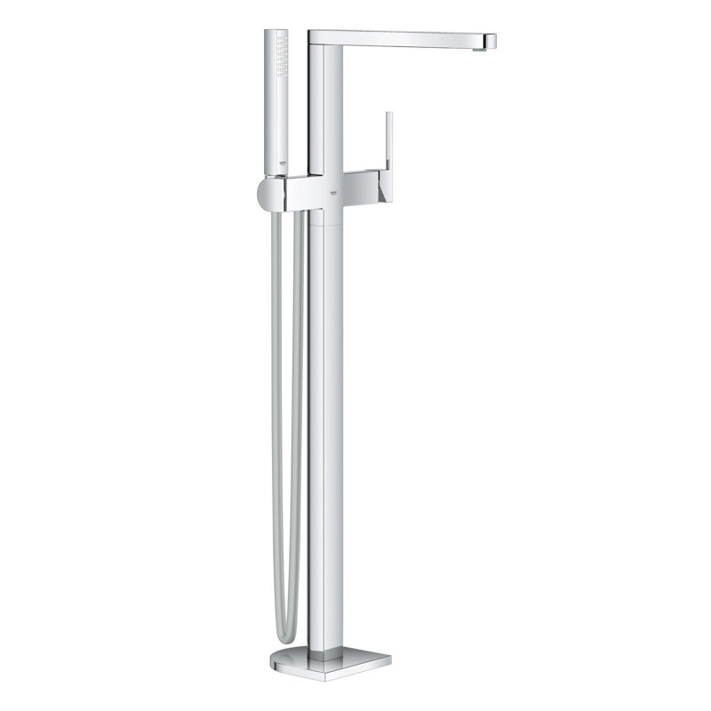 Plus Single Handle Floor Mounted Trim, StarLight Chrome