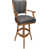Gray Seat/ Brown Frame