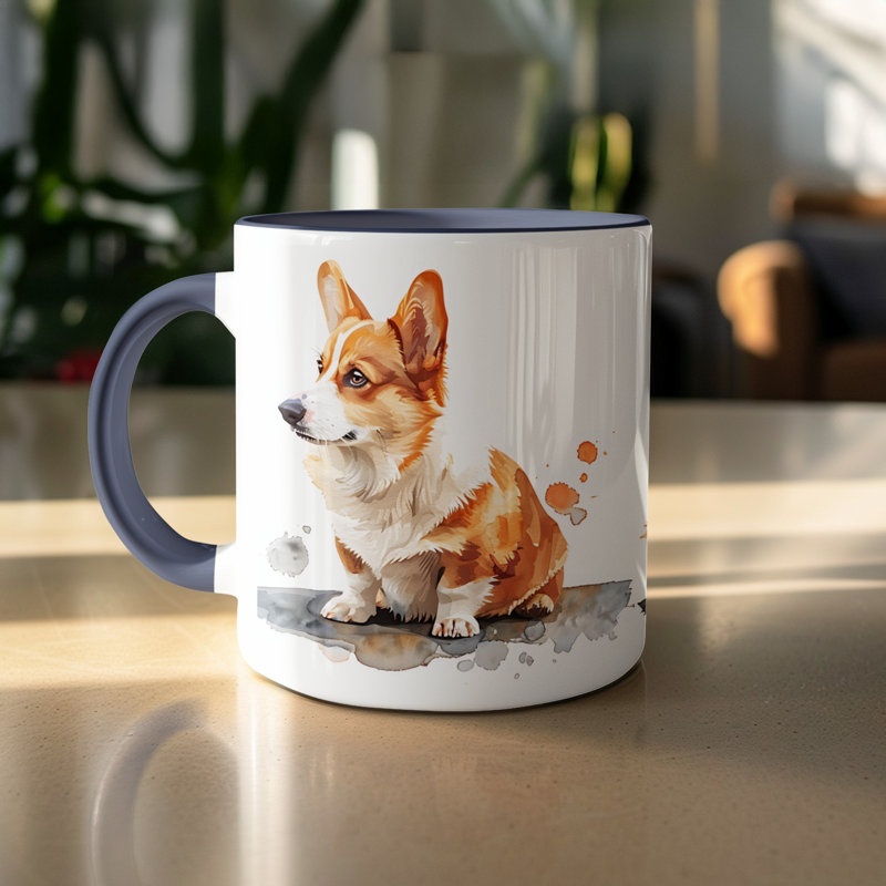 Mug, 4, Navy