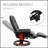 Faux Leather Manual Recliner, Adjustable Swivel Lounge Chair With Footrest, Armrest, And Wrapped Design For Ultimate Comfort