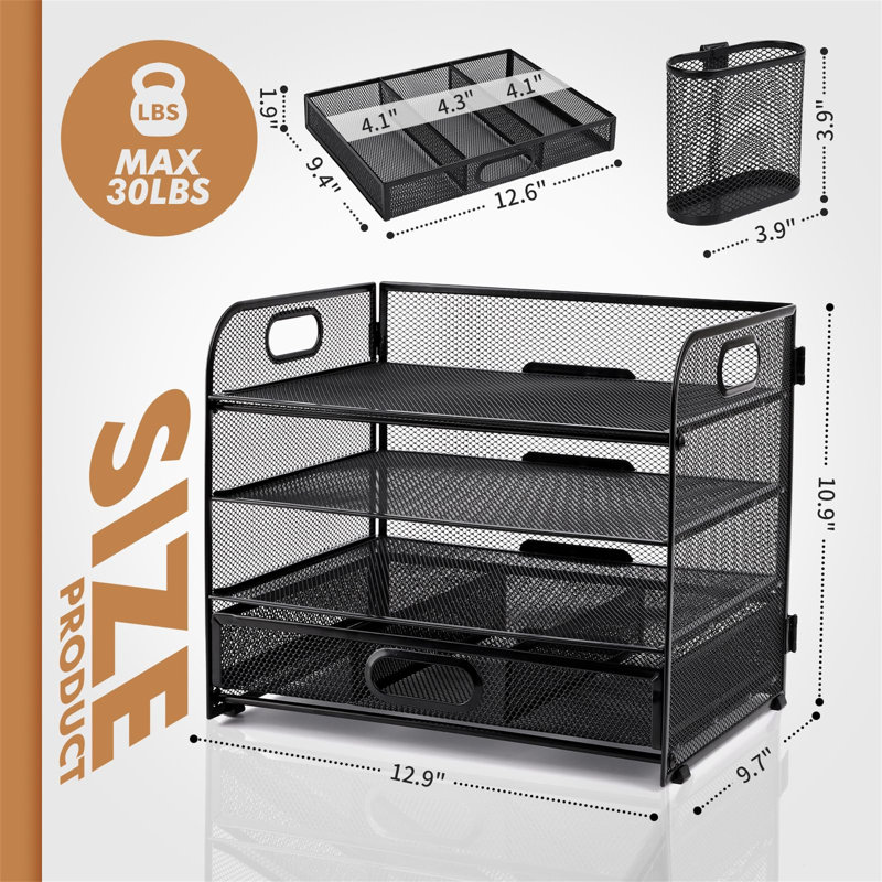 Betselot Metal File Organiser