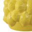 Pot à fleurs en céramique texturée avec design en forme d'ampoule sculptée et trou de drainage intégré pour une présentation intérieure / extérieure-285189714-284521507