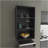 Eco 36" High Open 3-Tier Wall Cabinet, Wall Shelf, Storage Cabinet, Cube Shelf Bedroom, Office, Living Room, Garage Black-1211403182-1211403184