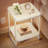 2-tier Side Table With Led Lights
