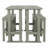 Arihaant 4 - Person Patio Dining Set with Rectangular Table-194152584