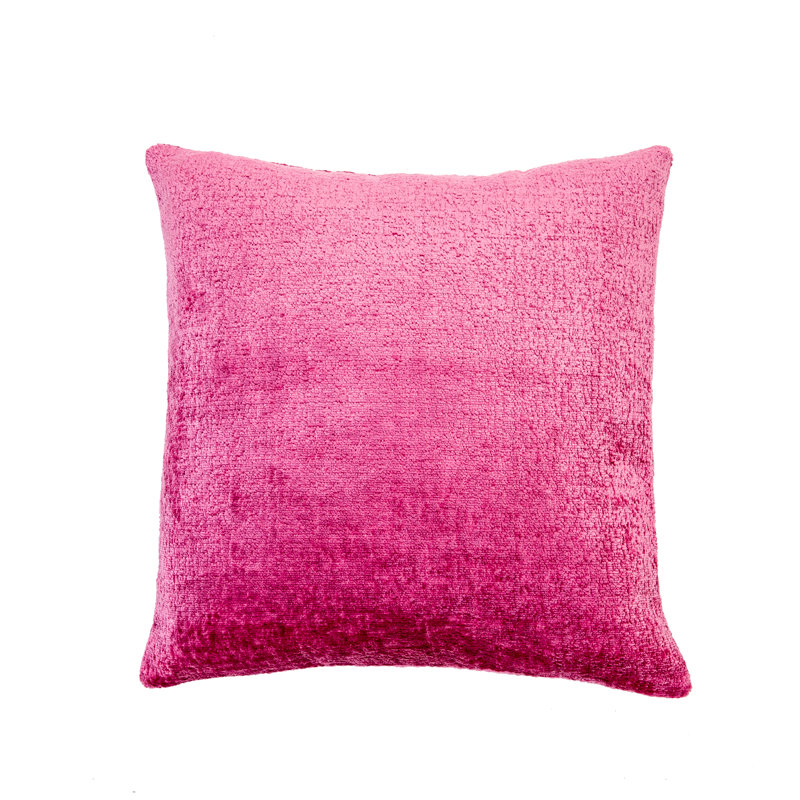 Coussin Riverdale, 26 po x 26 po, Rose