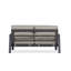 Aegean 55" Metal Outdoor Loveseat With Cushions by Real Flame