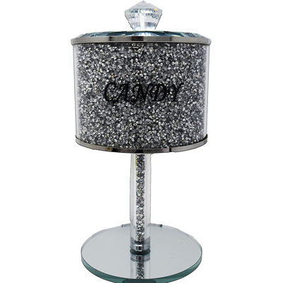 Glass Decorative Jar - Set of 10