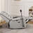 Power Nursery Recliner With Heat & Lumbar Support,  Swivel Gliders With Adjustable Armrests, Rocking Chair With Smart Cup Holder & Wireless Charging Stand For Nursing-1213601415-1213601417