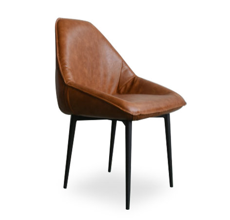 Chaise de salle à manger rembourrée Dennison