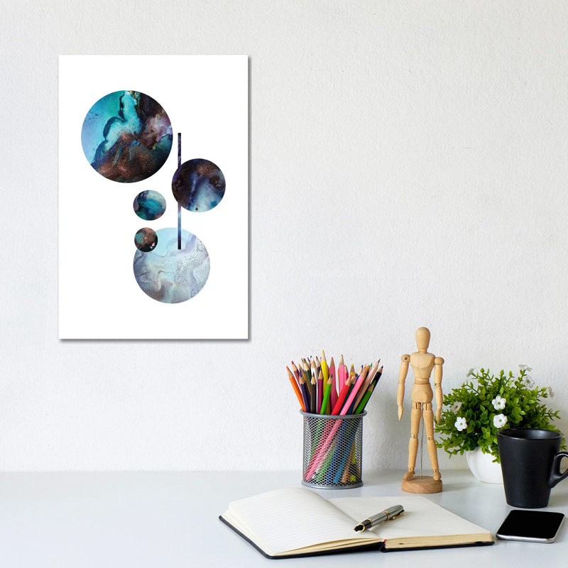 Rashid by ANDA Design - Wrapped Canvas Gallery-Wrapped Canvas Giclée, 20.32 cm H x 30.48 cm W