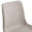 Chaise de salle à manger en similicuir avec pieds en métal-1282015048-1281752850