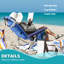 Chaises de plage Berget, chaise de camping pliante robuste-86858003