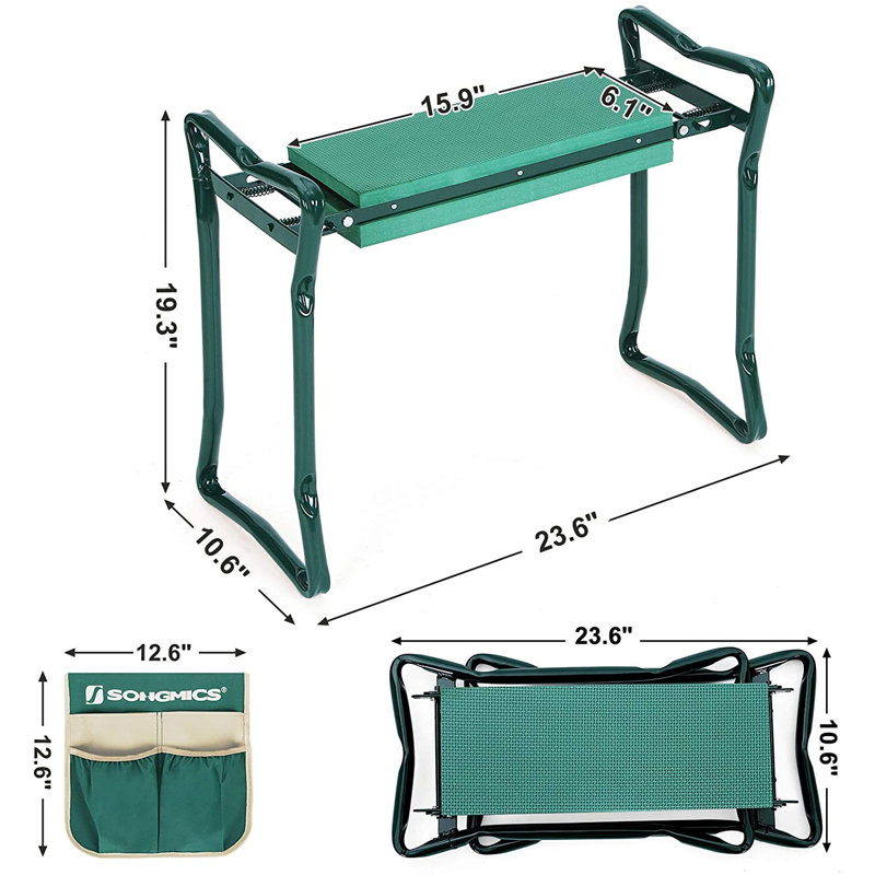 Tabouret de jardin en métal