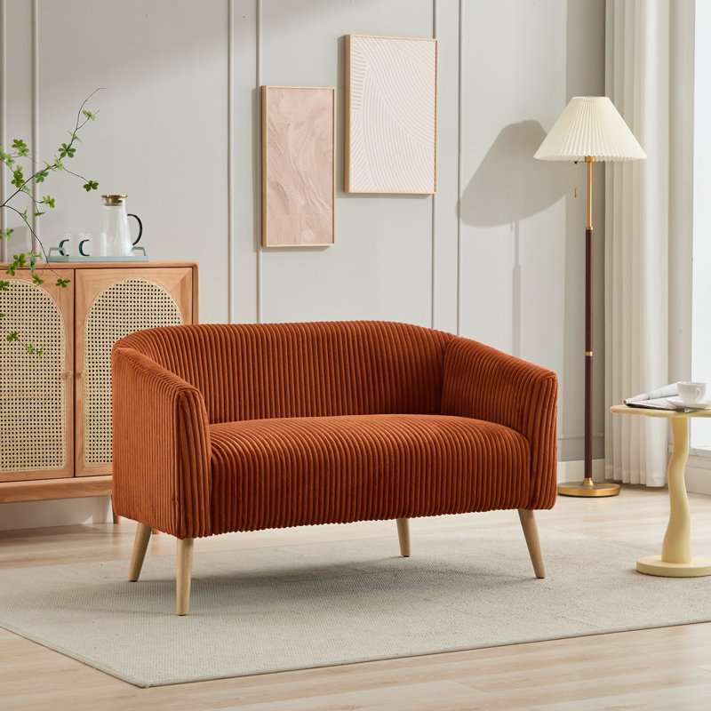 Canapé 50,78 po, Orange
