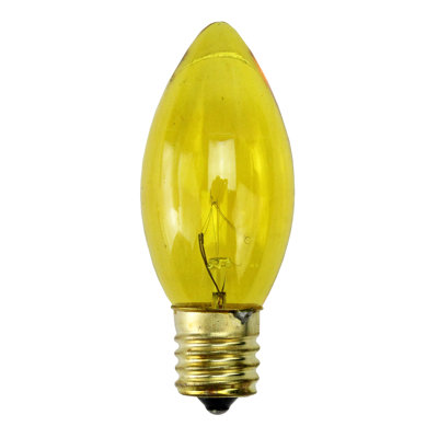 Transparent C9 Christmas Replacement Bulbs
