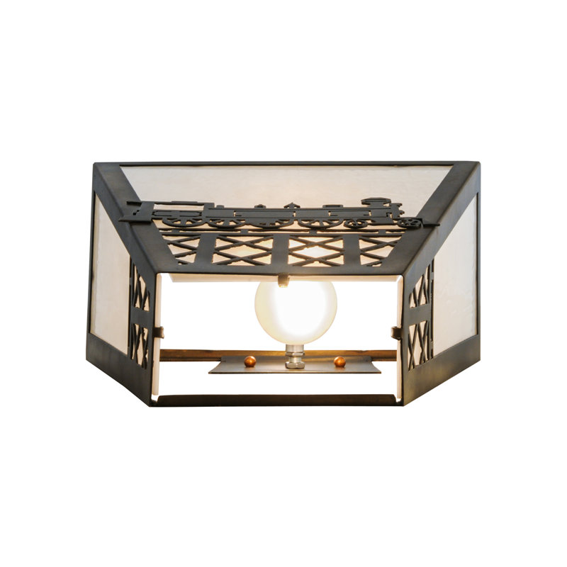 Rustic Lodge 2 - Light Flush Mounted Sconce